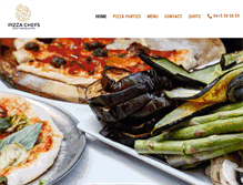 Tablet Screenshot of pizzachefs.com.au
